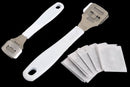 Convenient fashion 10 Pcs Pedicure Foot Razor Plus Foot Razor Blade  H&LJ