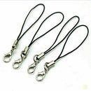 100 pcs Lobster Clasp Hooks Claw Buckle Snap Key Chain Phone Cell Lanyard C U0C9