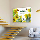 5D DIY Diamond Painting Kits Sunflower Full Round Drill Picture Handicraft