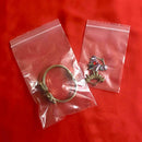 500 4x6 Clear Reclosable 2-Mil Zip Lock Plastic Bags Poly Bag FBA Jewelry  PMB