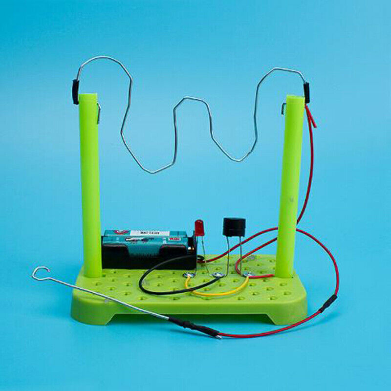 Cross Fire Line DIY Physical Scientific Experiments Circuit Kit Children Toys Hn