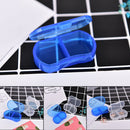 Portable Plastic Pill Box Medicine Case For Healthy Care With Temporary StoragME