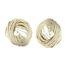 2x 10 Meters 5mm 100% Natural Pure Cotton Rope Twisted String Cord Twine