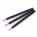 5x quartz nail cuticle pusher finger dead skin remover nail sciss lj