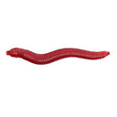 Fish Lures Bass Earthworms Simulation Bait Worm Carp Fishing Tackle red K9G2
