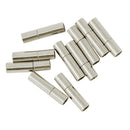 20 Sets Bracelet Clasps fits Round Leather Cord 3mm End Caps Bayonet Clasps