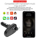 M1 Bluetooth Hands-free FM Transmitter with Built-in Mic Dual USB Fast Charger