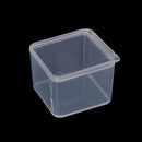 New Small Travel Clear CG Transparent Storage Box Case PU Superhard Plastic  lj