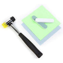 11 Pieces Jewelry Tool Measuring Stick Mandrel Ring Sizer Wood Clamp Kit
