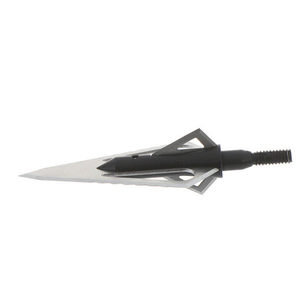 100 Grain Arrowhead Tip Point Telflon Surface Treatment Broadhead Arrow B JR