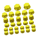 30Pc Motorcycle Nut Screw