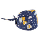 2Pcs Unisex Adjustable Surgical Hat Doctor Nurse Scrub Cap