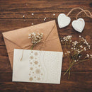 Snowflake Plastic Embossing Template DIY Scrapbooking Paper Cutting Dies