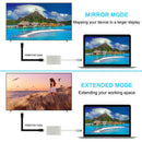 Multifunction White Type-C 3.1 to HDMI Adapter Cable plastic Hot