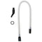 20.9" Length Plastic Flexible Melodica Pianica Tube with Mouthpiece
