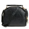 Handbag Chain Shoulder Lady Messenger Bag Candy Color Crossbody(Black)