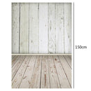Vertical Wood Grain Studio Background Cloth Digital Photo Backdrops Decor