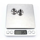 1 Pair Bicycle Wheel Nuts for Bolt Screw Fastener Washer Bike Accessories