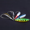 5 Pieces Rattling Minnow Spoon Fishing Lure 8.5cm 20g Freshwater Saltwater