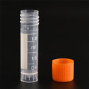 20pcs 1.8ml screw capsule bottles blending lab analyze centrifuge serum tubes  Z