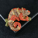 Lovely Cute Chameleon Brooch Animal Brooches Pins Badges Fashion Jewelry Fo