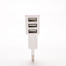 New Mobile Cell Phone USB Wall Travel AC Charger Adapter EU Plug 3 Po â„–[