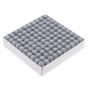 100 Count Professional Standard Hard Snooker Pool Cue Tips Tip Replacement