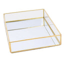 Special Glass Jewelry Display Tray, Makeup Storage Box, 25x18x4.5cm
