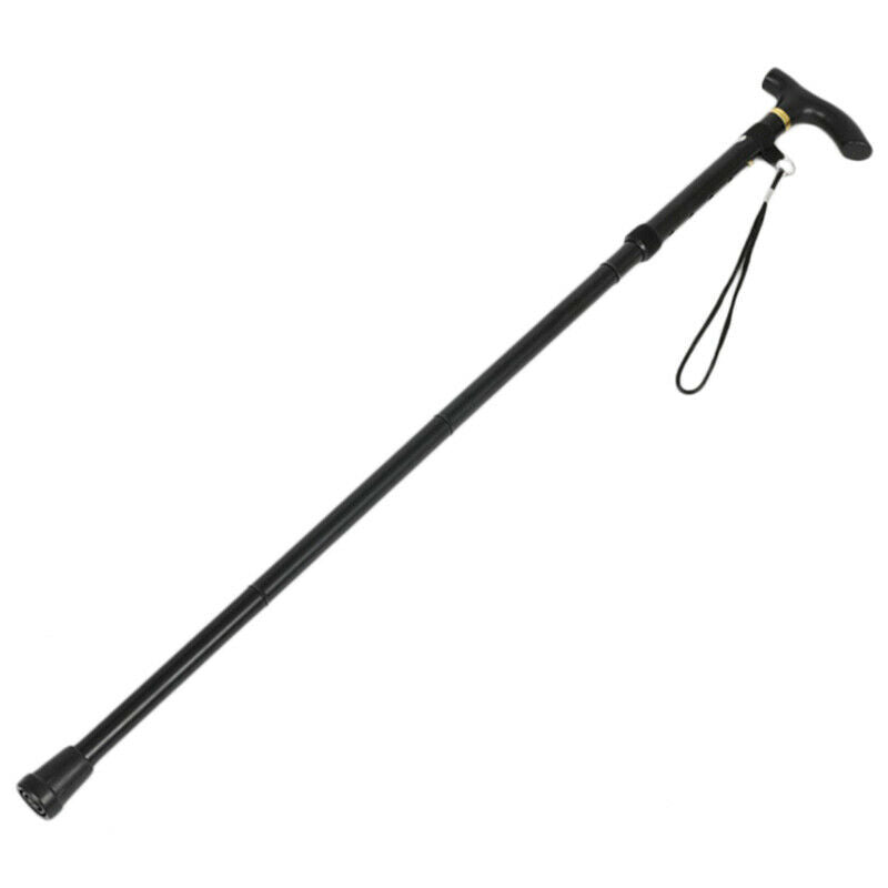 Aluminium Alloy Ultralight Walking Stick Adjustable Walking Cane For Elderl T5A9