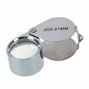Foldable Jeweler Magnifying Loupe 20 x 21mm Magnifier W5N3