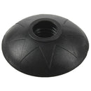 1pc Round Trekking Basket Trekking Pole Stick Accessory Black