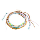 Bohemian Beads Anklets For Women Weave Rope Ankle Charm Bracelets On Leg Be