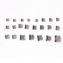 400 Pcs SMD Capacitors Assorted Box Kit,24 Values 1uF ~ 1000uF SMD Electrolytic