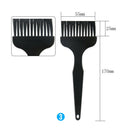 8 in 1 Plastic Small Portable Handle Nylon Anti Static Cleaning Brush Black
