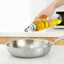 Olive Oil And Vinegar Dispenser With Drip-Free Spouts - Oil And Vinegar Bot G6L7