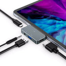 USB C Hub for iPad Pro 2020 2018 4 in 1 Adapter with HDMI USB 3.0 PD 3.5mm