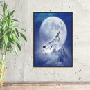 5D DIY Full Drill Diamond Painting Novelty Wolf Cross Stitch Embroidery Kit
