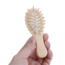 Wooden Hair Vent Brush Brushes Hair Care and Beauty SPA Massager Massage Com JR