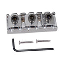 2 Pcs of Pack Guitar String Locking Nut w/ Wrench Screws for Electric Guitar