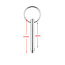 4 Packs Boat Marine Bimini Top Frame Standard Quick Release Pin 5 x 51mm