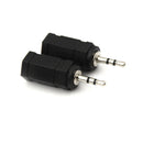 4PCS 2.5mm Male to 3.5mm Female Headphone Adapter Connector SP