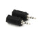 4PCS 2.5mm Male to 3.5mm Female Headphone Adapter Connector SP