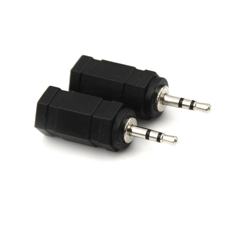 4PCS 2.5mm Male to 3.5mm Female Headphone Adapter Connector SP