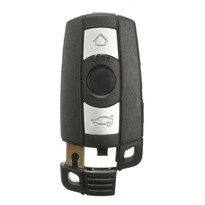 3 Buttons Remote Key Case Shell Fob Blade For BMW 1 3 5 6 Series E90 E91 E9