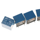 5Pcs 3V Mini  SRD-3VDC-SL-C PCB Type DC Power Relay %x