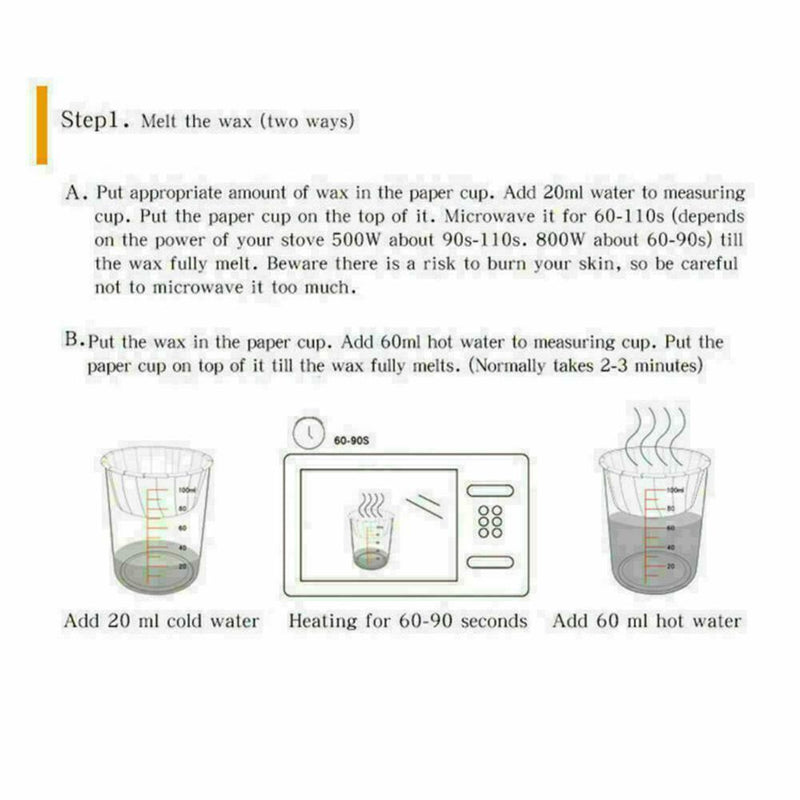 Nose Hair Removal Wax Bean Cleaning set Nose Hair Removal Super Wax Hair N0Q5