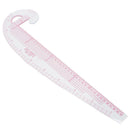 Plastic Metric Curve Clothes Ruler Fit for Sewing Dressmaking Pattern Design