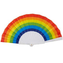 Rainbow Fans-Pack Of 6-Rainbow Party Supplies For Rainbow-Themed Parties An