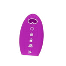 Easy Install Safety Car Key Fob Case Cover for Infiniti QX50L ESQ Purple