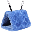 Fuzzy Snuggle Bird Parrot Shed Hammock Hanging Cave Warm Hut Nest    A